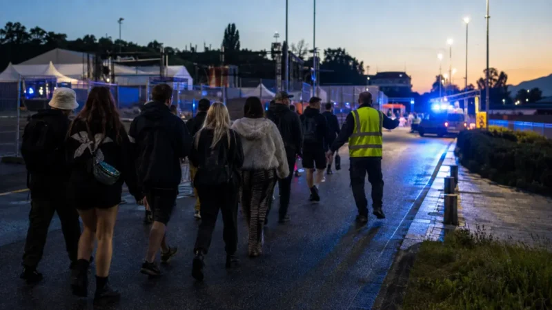 Schüsse bei Rave in Aarau