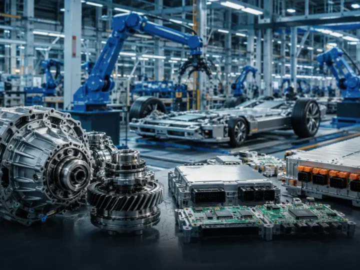 Autozulieferer in Europa verlieren gegenüber China