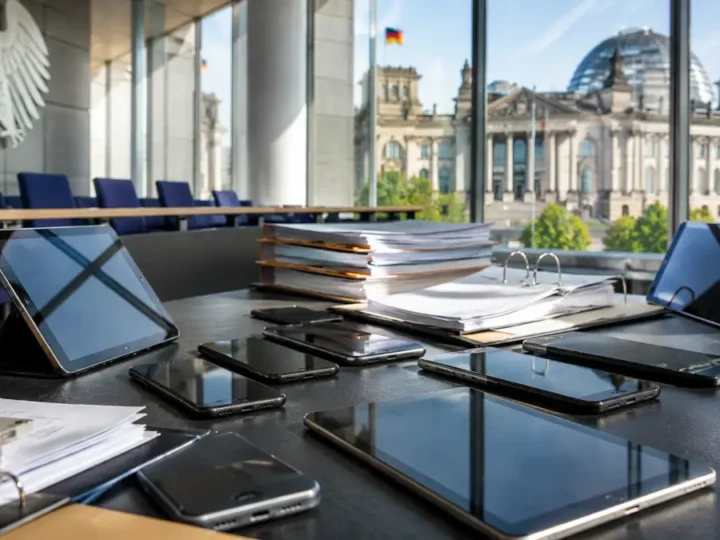Neun Geräte in einem Jahr: Bundestag unter Druck