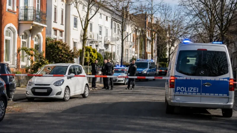 Tödlicher Streit in Bremen: Autofahrer flüchtig