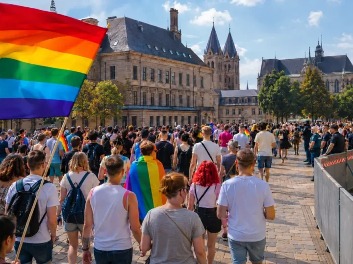 3.000 Menschen beim CSD in Magdeburg