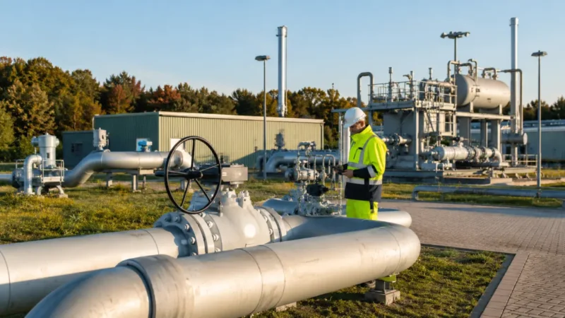 Gasspeicher bleiben kritisch niedrig