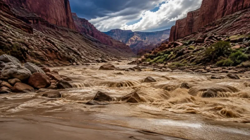 Sturzflut verwüstet Wege im Grand Canyon