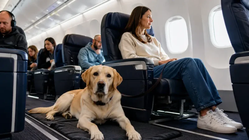 Große Hunde jetzt in der ITA-Kabine