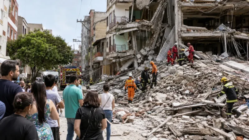 Kolumbien nach Erdbeben im Notstand