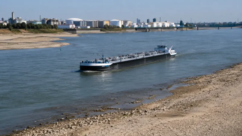 Drohen jetzt leere Zapfsäulen am Rhein?