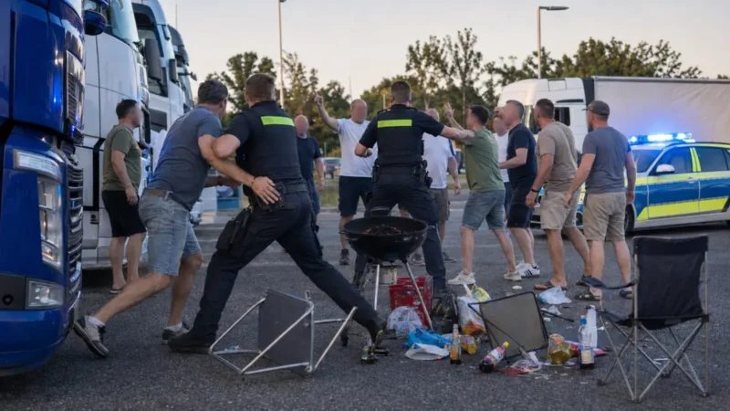 Grillabend eskaliert: Drei Verletzte