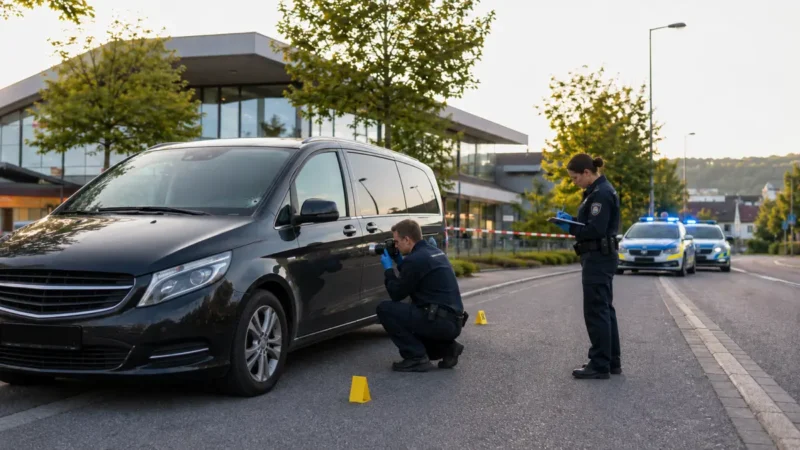 Schuss auf Auto: Täter flüchtig