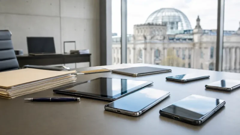 1.670 Geräte für Bundestagsabgeordnete