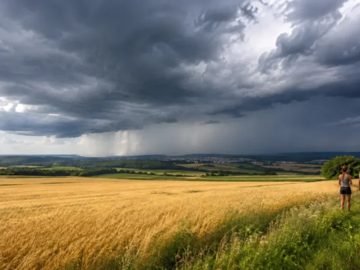 Unwetter heute: Gewitter, Hagel und Sturmböen