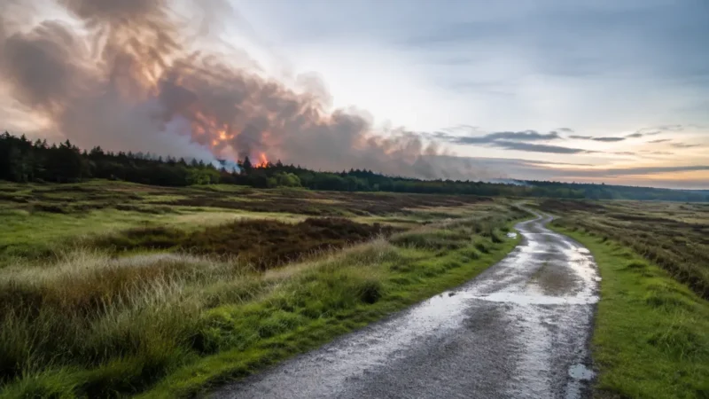 Waldbrand: Evakuierung bei Monschau