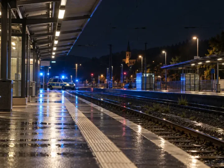 Schuss am Bahnhof: Frau in Lebensgefahr
