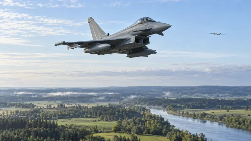 NATO schießt Drohne über Litauen ab