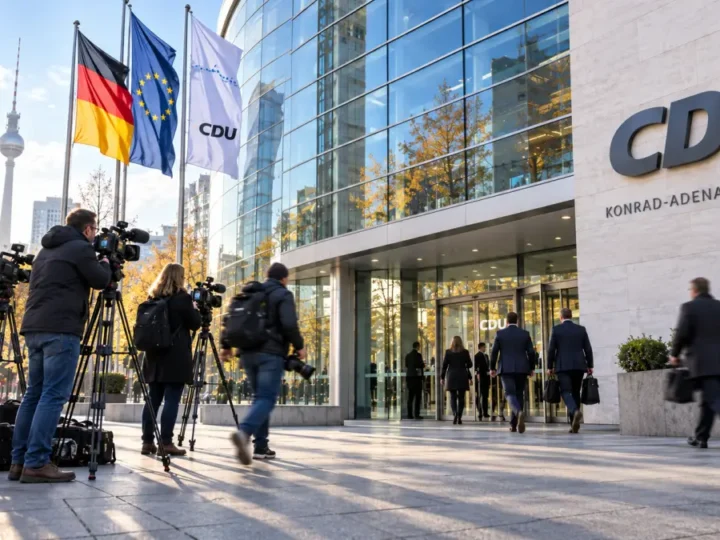 CDU stürzt auf 4,9 Prozent