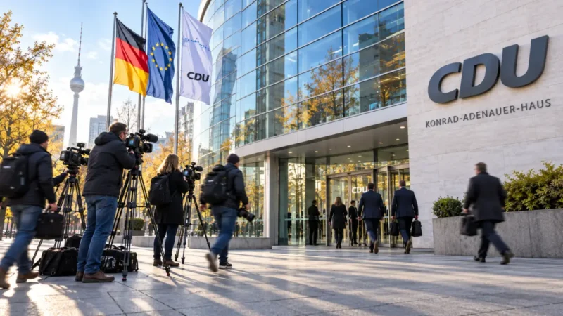CDU stürzt auf 4,9 Prozent
