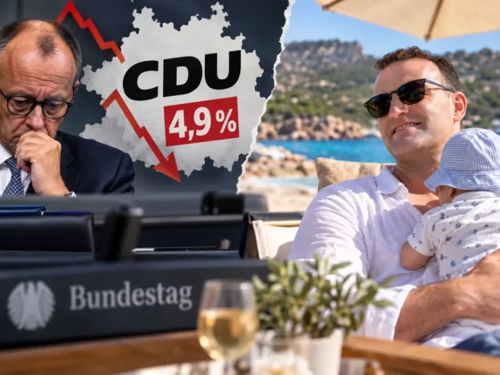 CDU im Tief und Spahn macht Familienurlaub