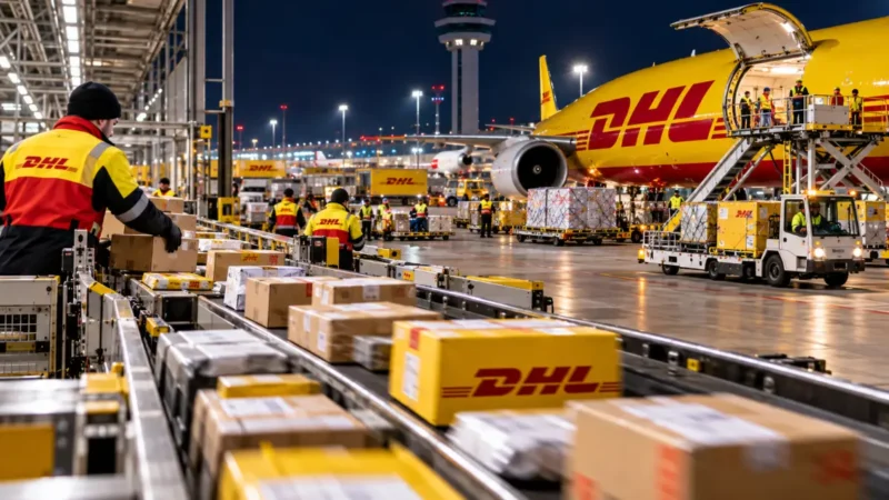 Nicht jedes DHL-Paket fliegt durch Leipzig