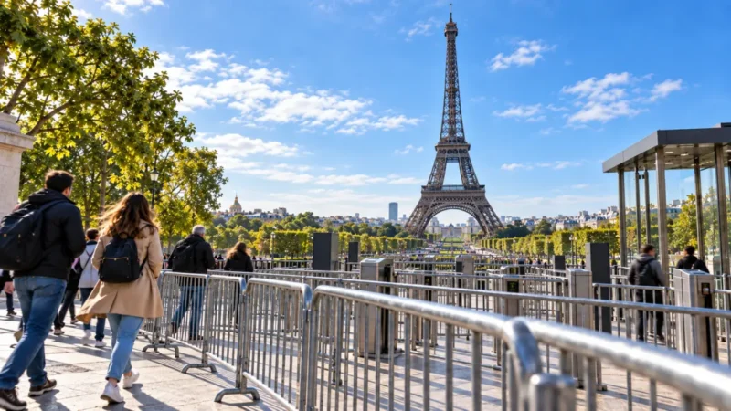 Warum der Eiffelturm einen Tag geschlossen blieb