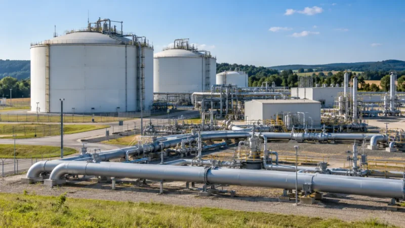 Gasspeicher bei 56 Prozent: Reiche spricht mit Uniper