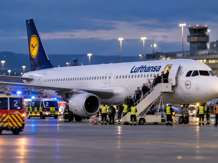 Powerbank brennt: Lufthansa landet außerplanmäßig