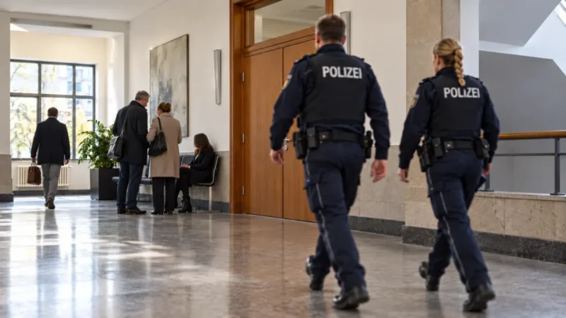 Traunstein: Polizistin wegen Vergewaltigung angeklagt