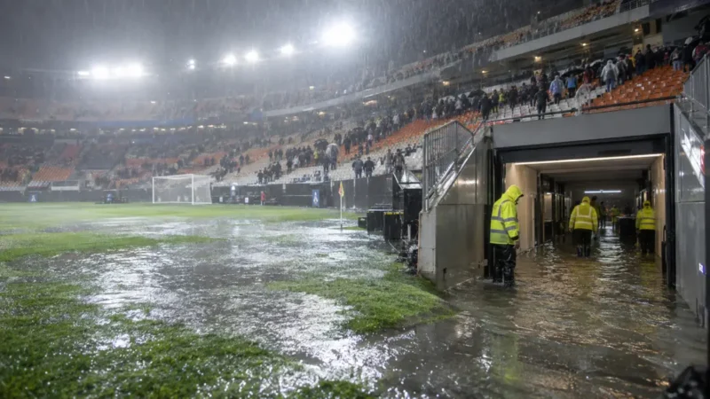 Unwetter Valencia: Levante gegen Bilbao abgesagt