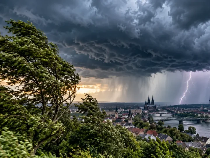 DWD warnt vor Sturm und Gewittern
