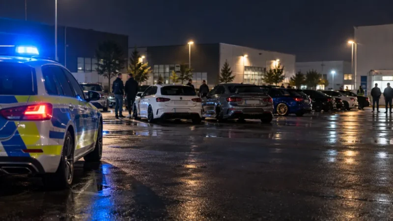 Tuningtreffen in Wittlich: Angriff auf Polizei