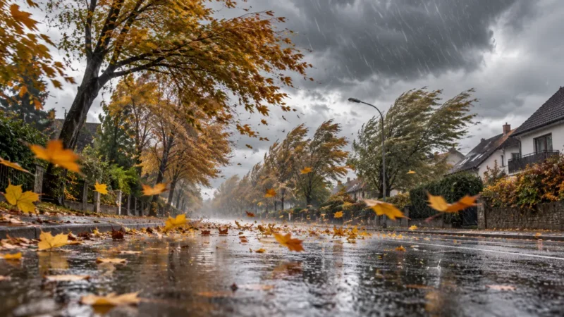 Herbststurm in Deutschland: Hier drohen schwere Böen