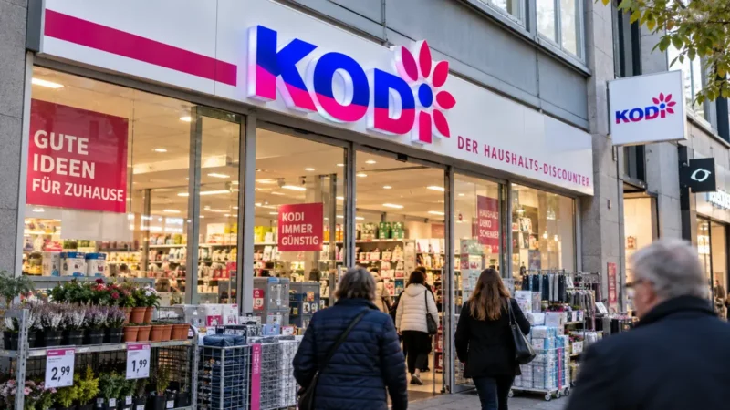 Kodi: 43 Filialen dicht, 265 Kündigungen