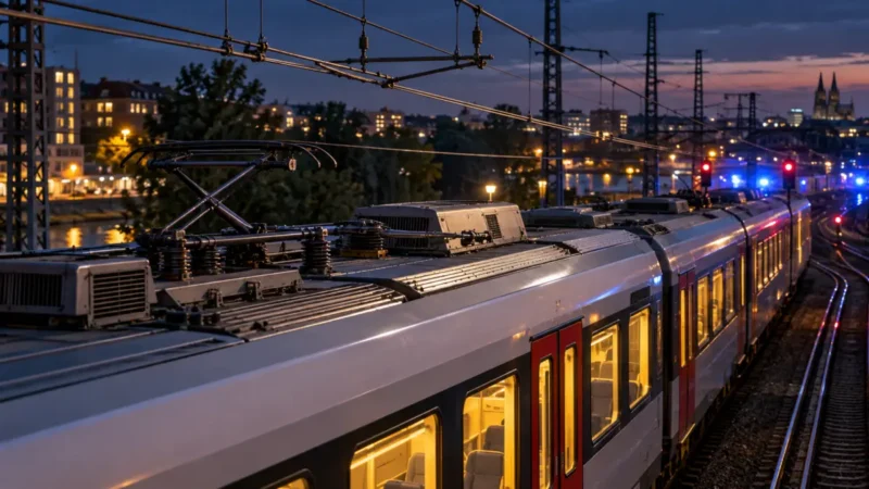 Köln: 14-Jähriger auf Zugdach lebensgefährlich verletzt
