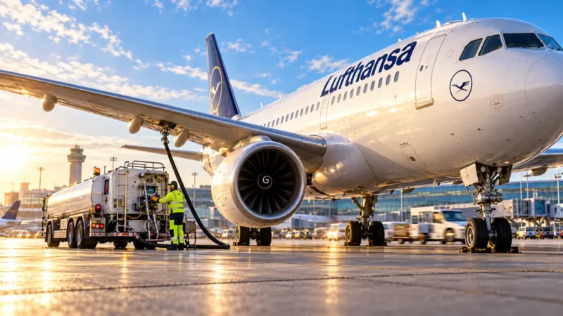 Kerosinversorgung Frankfurt: Lufthansa sorgt vor