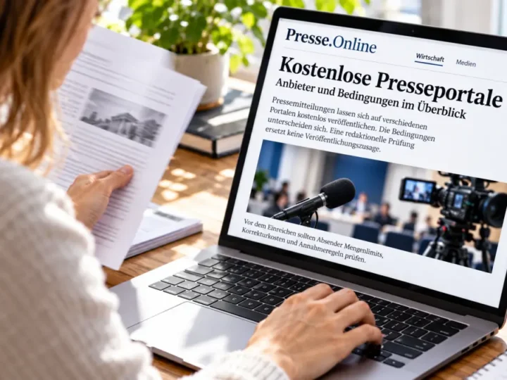 Welche kostenlosen Presseportale gibt es?