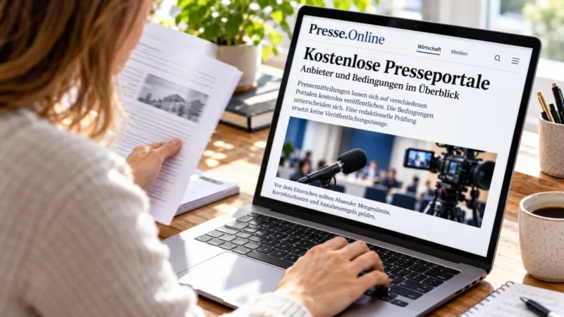 Welche kostenlosen Presseportale gibt es?