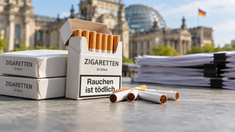 .Tabaksteuer-Panne: Höhere Sätze gelten schon heute